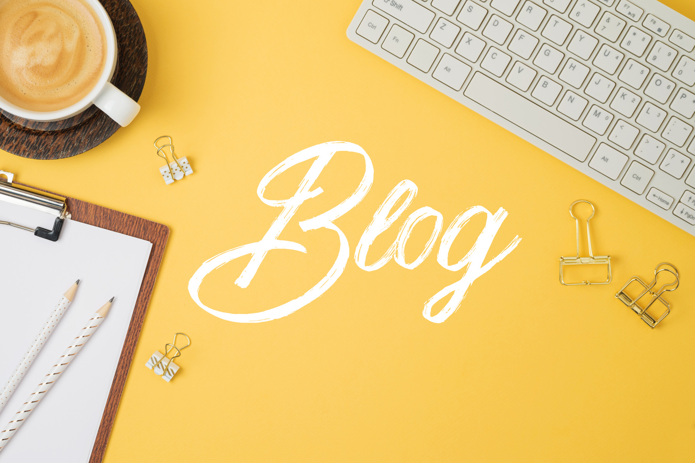 Blog and information website concept